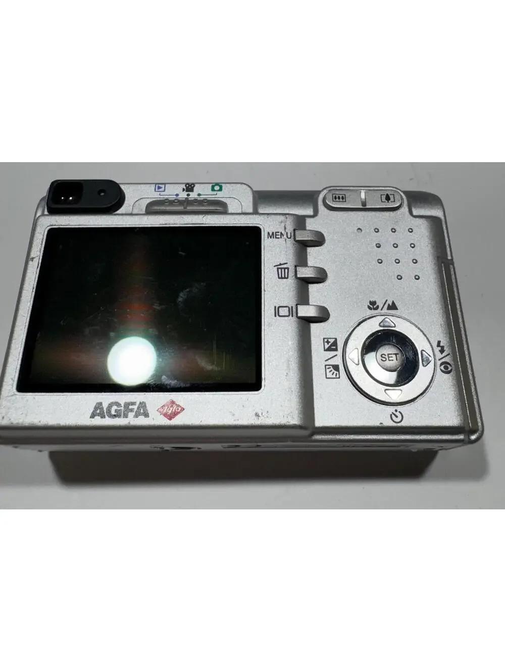 AGFA 4Ti 2MP Digital Camera Silver 3x Super Zoom w/ Power Up Error 3 - FOR PARTS